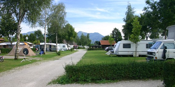 Stellplatz Kat A 286, © Chiemsee Camping