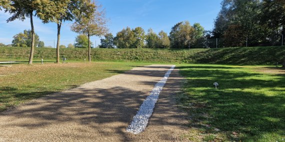 Drainagerohre neu verfüllt, © Chiemsee Camping Rödlgries