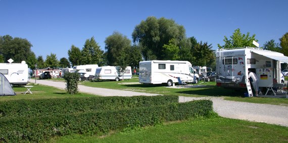 Stellplatz Kat A 322, © Chiemsee Camping