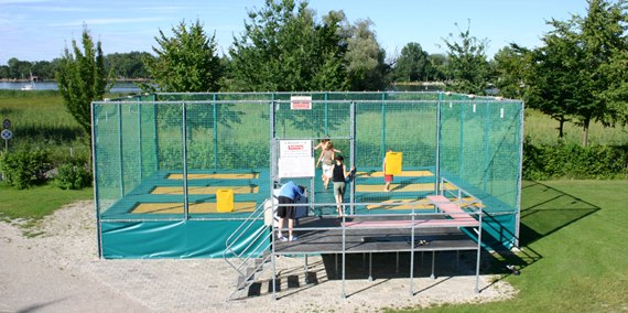 6er Trampolin, © Chiemsee Camping