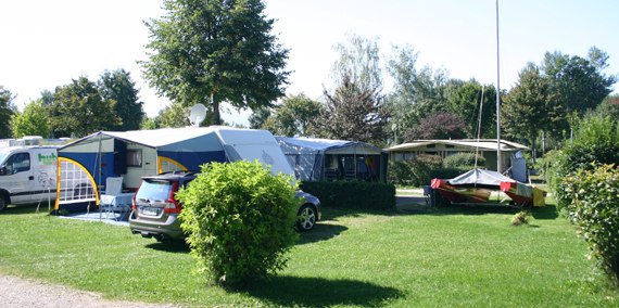 Stellplatz Kat A 333, © Chiemsee Camping