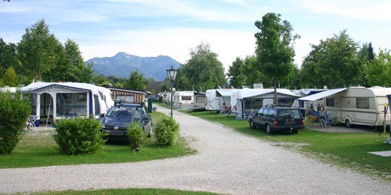 Stellplatz Kategorie A 335, © Chiemsee Camping